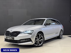 Skoda Superb Combi - 1.5 TSI ACT Sportline Business 150 PK Automaat | Leder/alcantara | Adaptive cruise | LED |