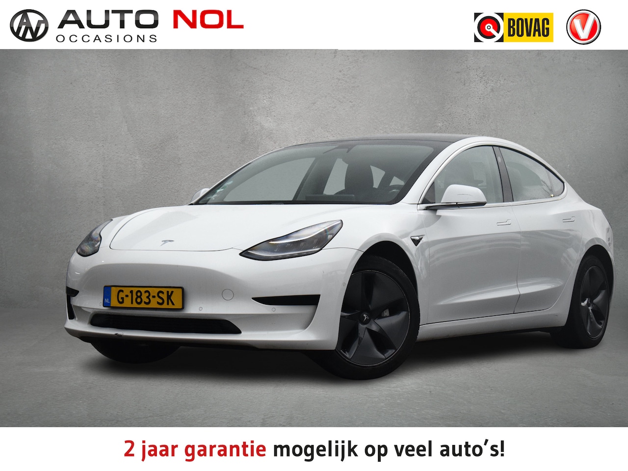 Tesla Model 3 - Standard RWD Plus 60 kWh | Full Self-Driving | Leer | Pano - AutoWereld.nl