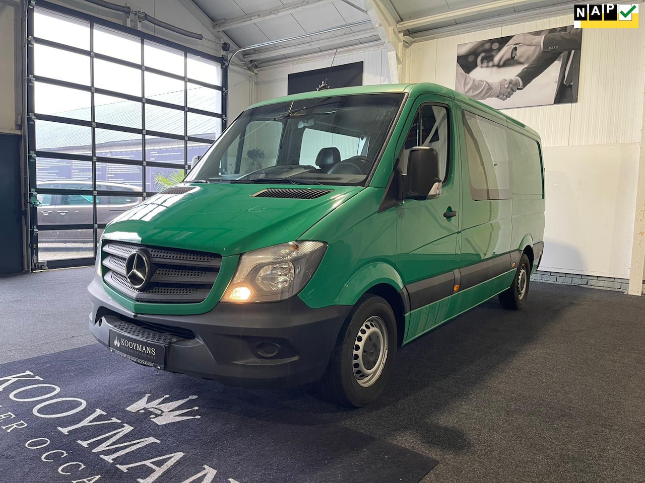 Mercedes-Benz Sprinter - 316 2.2 CDI 366 HD DC L2 /H2 Automaat Cruise Climate Control Navigatie Dubbelcabine - AutoWereld.nl