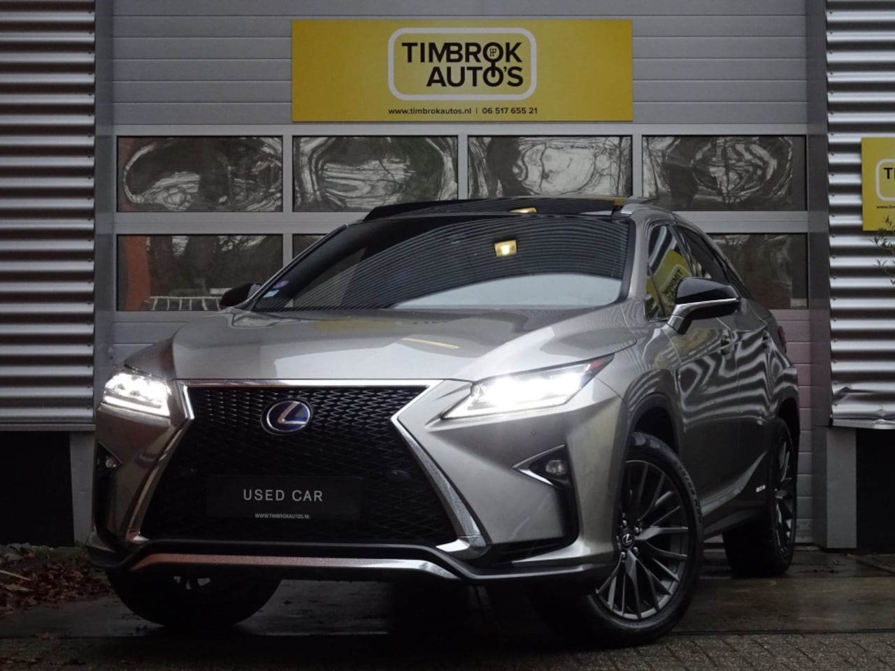 Lexus RX 450h - AWD F-Sport *Pano/Mark Levinson/HUD/Stoelkoeling/Dealer-OH* - AutoWereld.nl