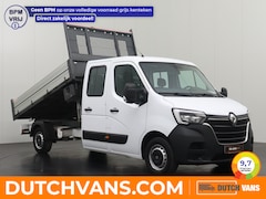 Renault Master - 2.3DCI 145PK Dubbele Cabine Kipper | Airco | 6-Persoons | 2500Kg Trekhaak