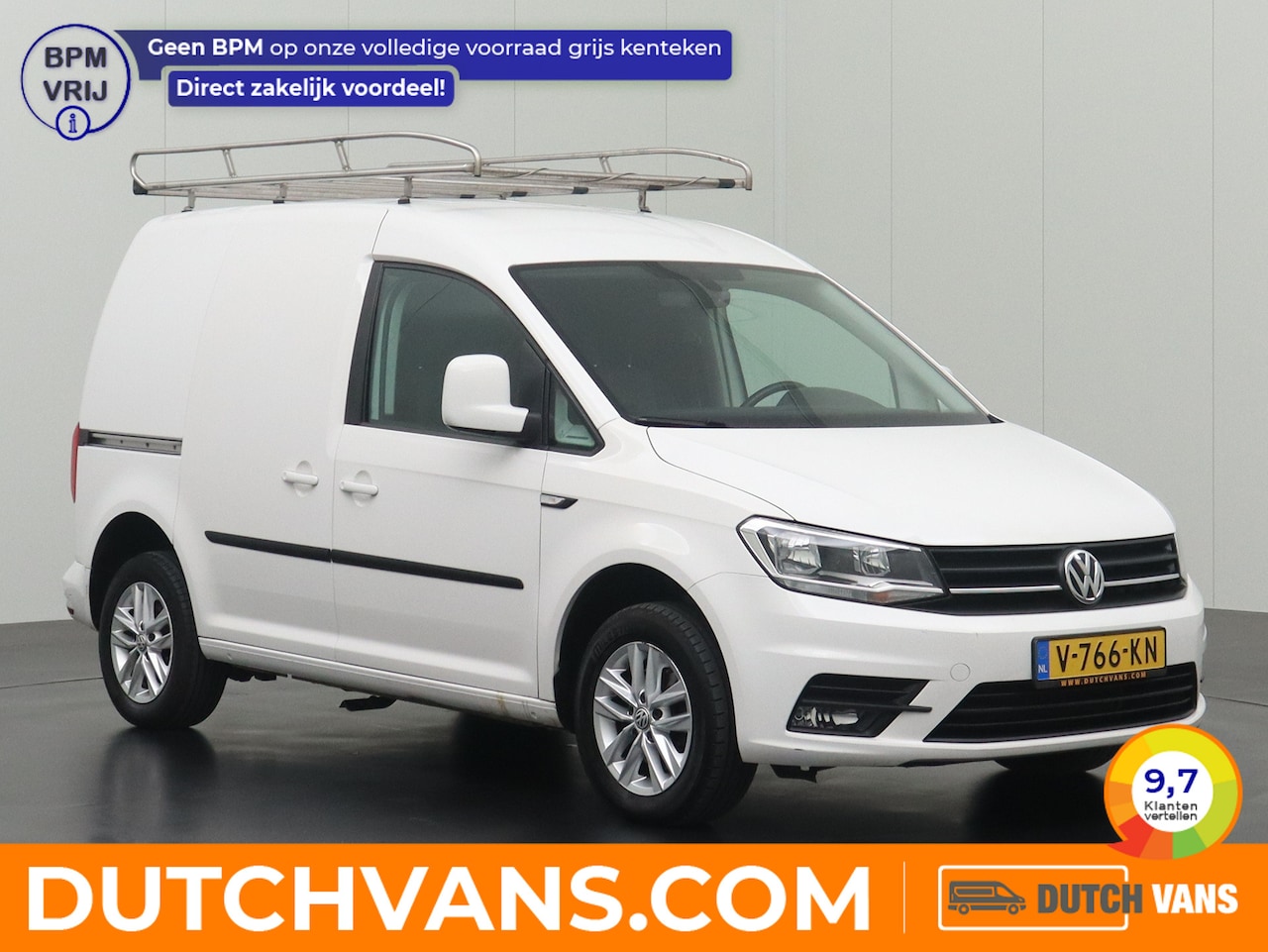 Volkswagen Caddy - 2.0TDI 102PK BMT Highline | Imperiaal | Trekhaak | Airco | Cruise - AutoWereld.nl