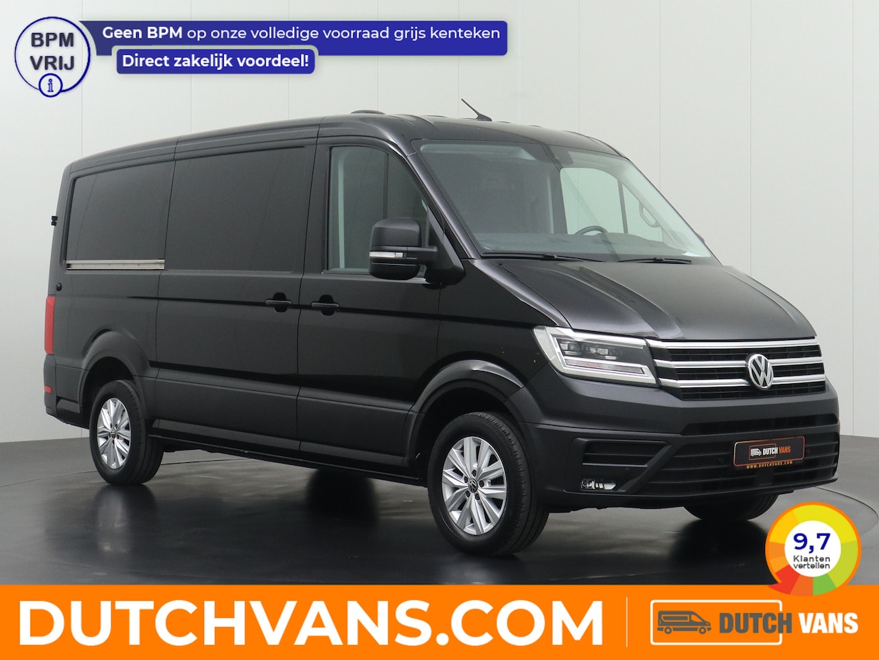 Volkswagen Crafter - 2.0TDI 177PK Automaat L3H2 | 2xSchuifdeur | Led | Navigatie | Camera | Airco | Cruise | 30 - AutoWereld.nl