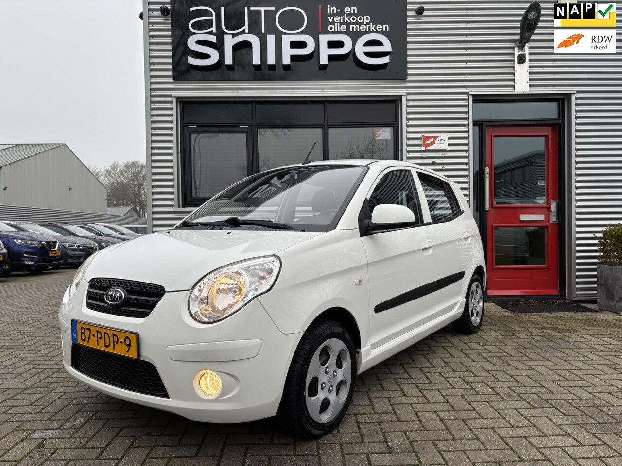 Kia Picanto - 1.0 Seven -AIRCO-TREKHAAK-ELEK. RAMEN VOOR-ORIGINEEL NEDERLANDS!-104.659 KM'S-NIEUWE APK!- - AutoWereld.nl