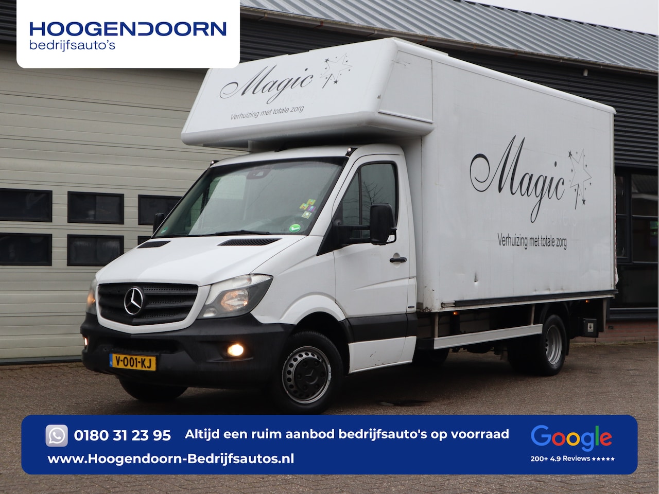 Mercedes-Benz Sprinter - 516 CDI Automaat Euro 6 - LBW - Koffer - Closed Box - AutoWereld.nl