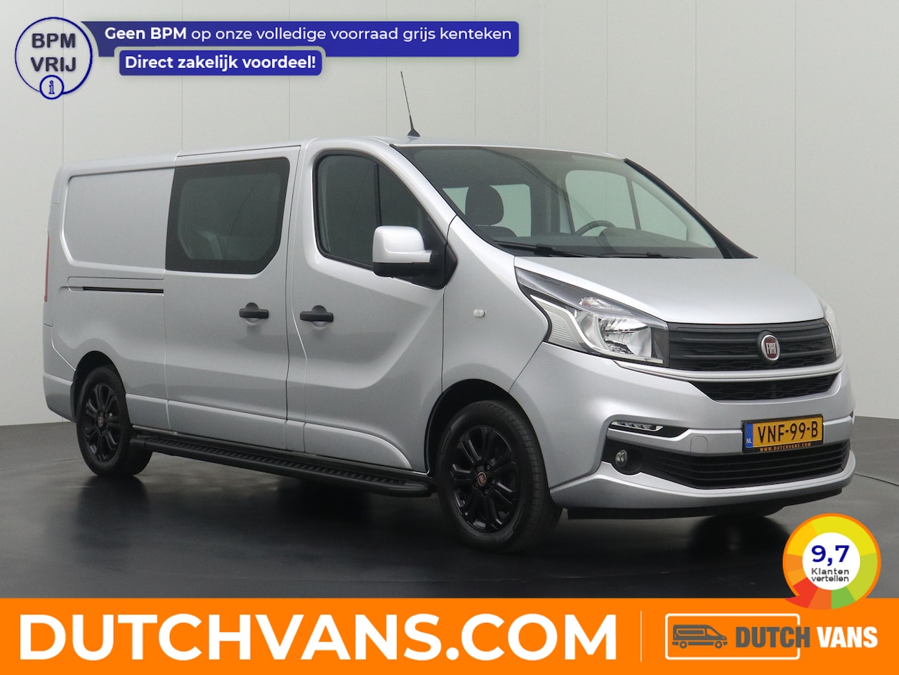 Fiat Talento - 2.0MultiJet 145PK Business Pro Dubbele Cabine | Airco | Cruise | Trekhaak - AutoWereld.nl