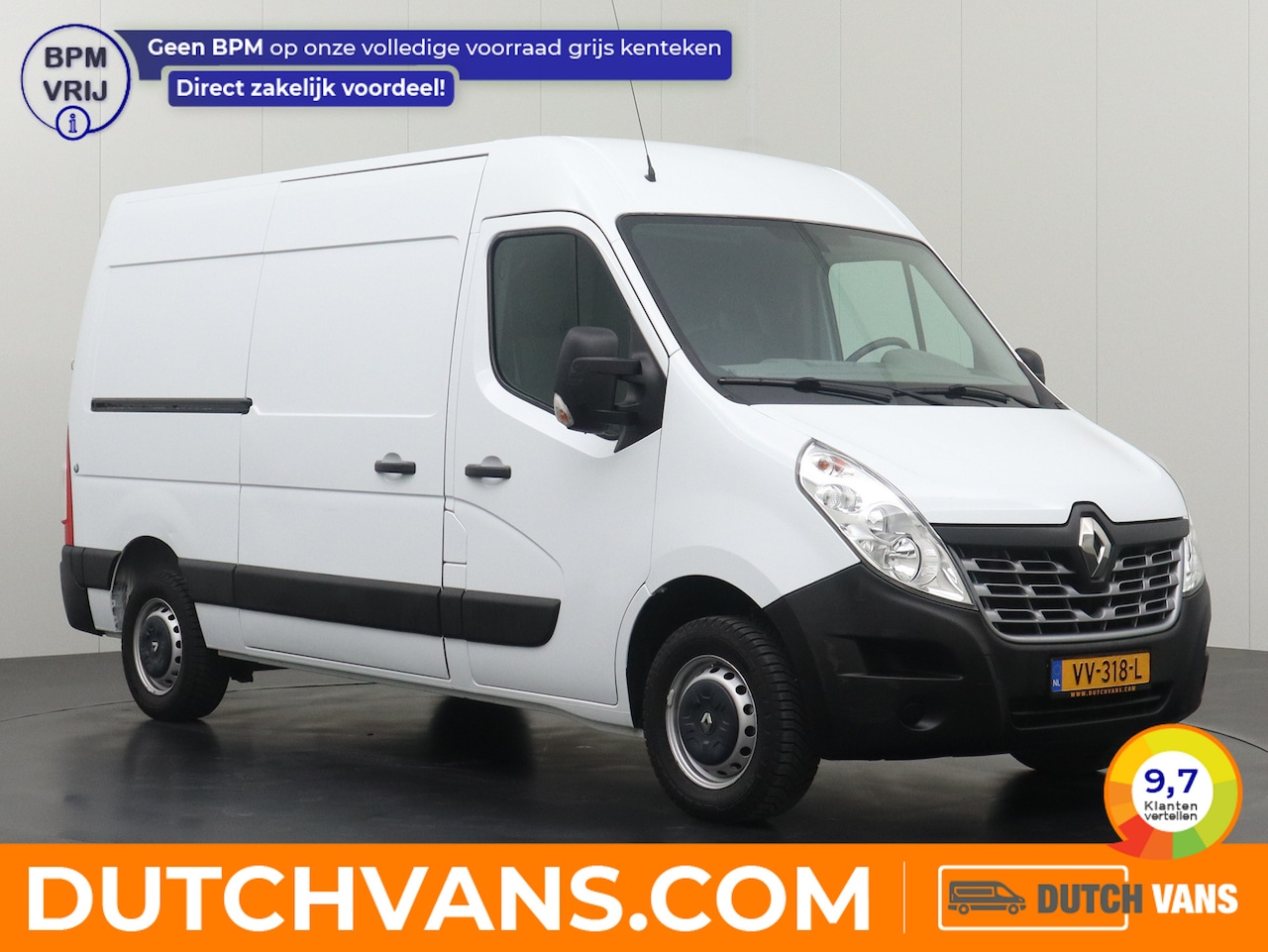 Renault Master - 2.3DCi 125PK L2H2 | Airco | Cruise | 3-Persoons | Trekhaak - AutoWereld.nl