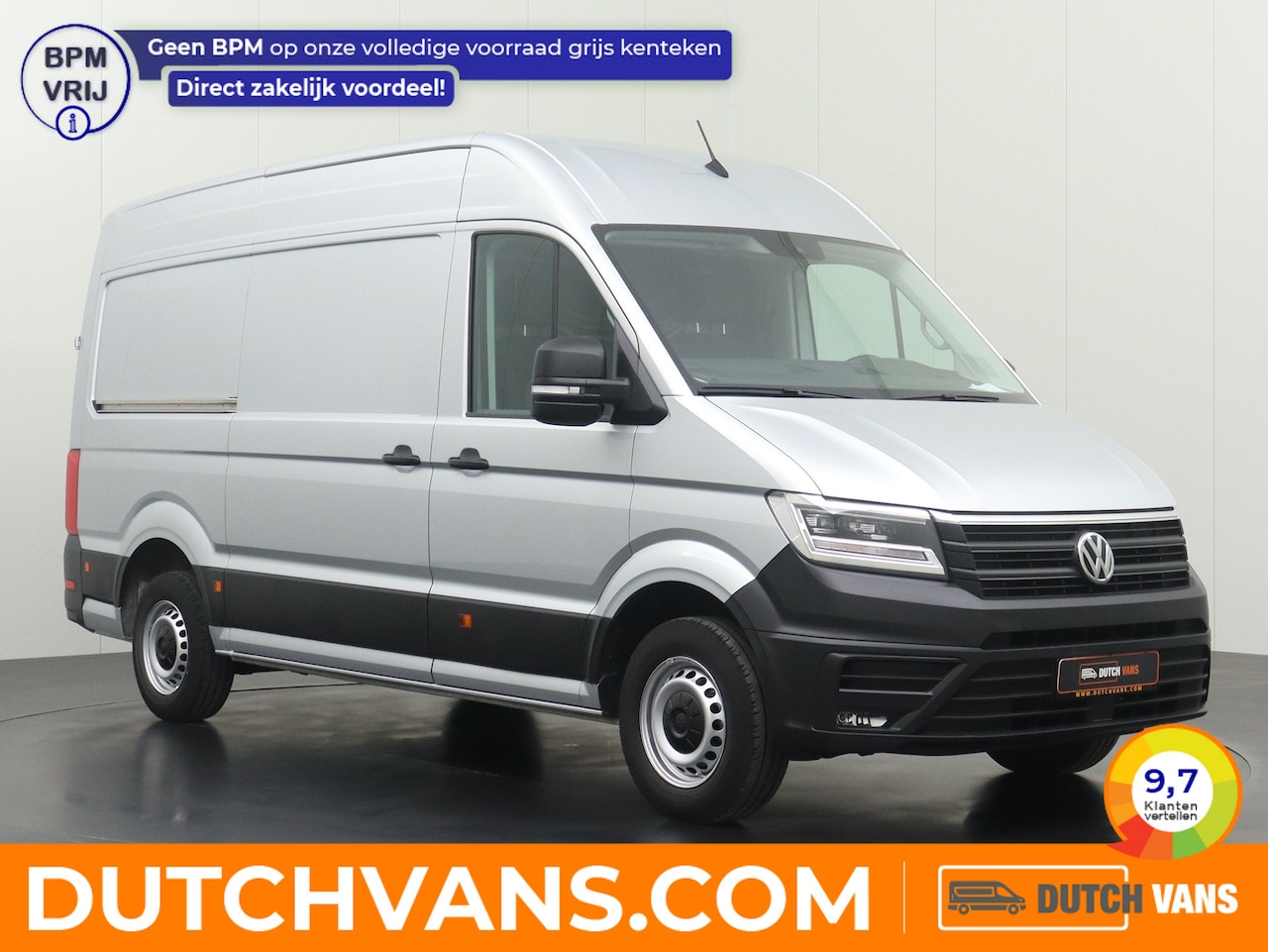 Volkswagen Crafter - 2.0TDi 140PK DSG Automaat L3H3 | Led | Navigatie | Camera | Betimmering - AutoWereld.nl