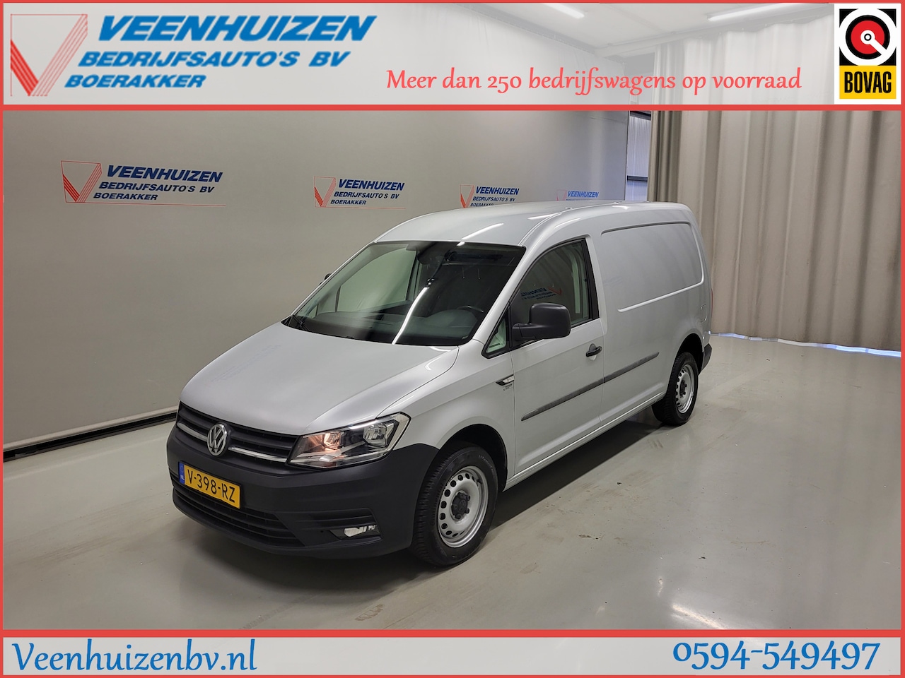 Volkswagen Caddy Maxi - 2.0TDI L2/H1 Automaat Euro 6! - AutoWereld.nl