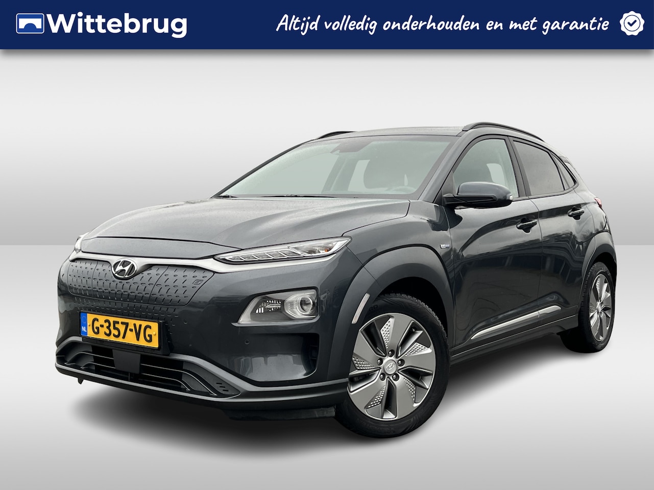 Hyundai Kona Electric - EV Premium 64 kWh | Leder | Glazen Dak | Camera - AutoWereld.nl