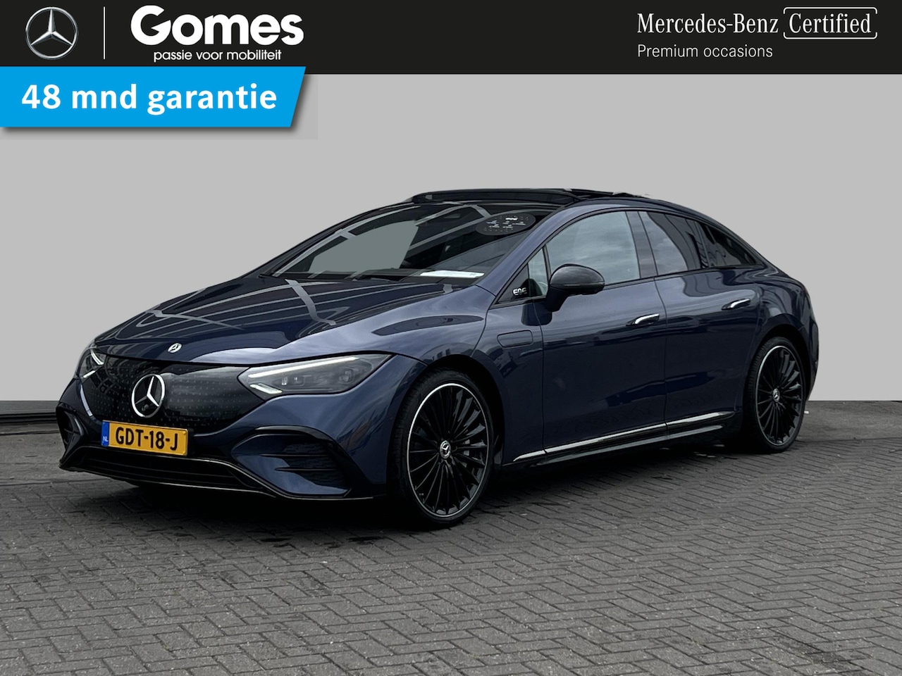 Mercedes-Benz EQE - 350 AMG Line | Premium Pakket | Night Pakket | Rijassistentiepakket Plus | Panoramadak | A - AutoWereld.nl