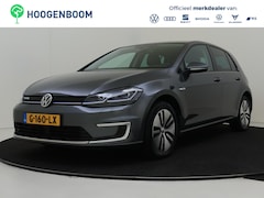 Volkswagen e-Golf - e-Golf | Warmtepomp | Achteruitrijcamera | Lederen bekleding | Stoelverwarming | Navigatie