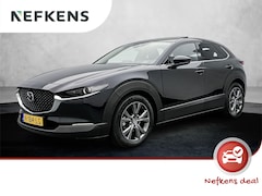 Mazda CX-30 - SUV Luxury m Hybrid 186 pk Automaat | Navigatie | Elektrisch Glazen Schuif-/Kanteldak | Ac