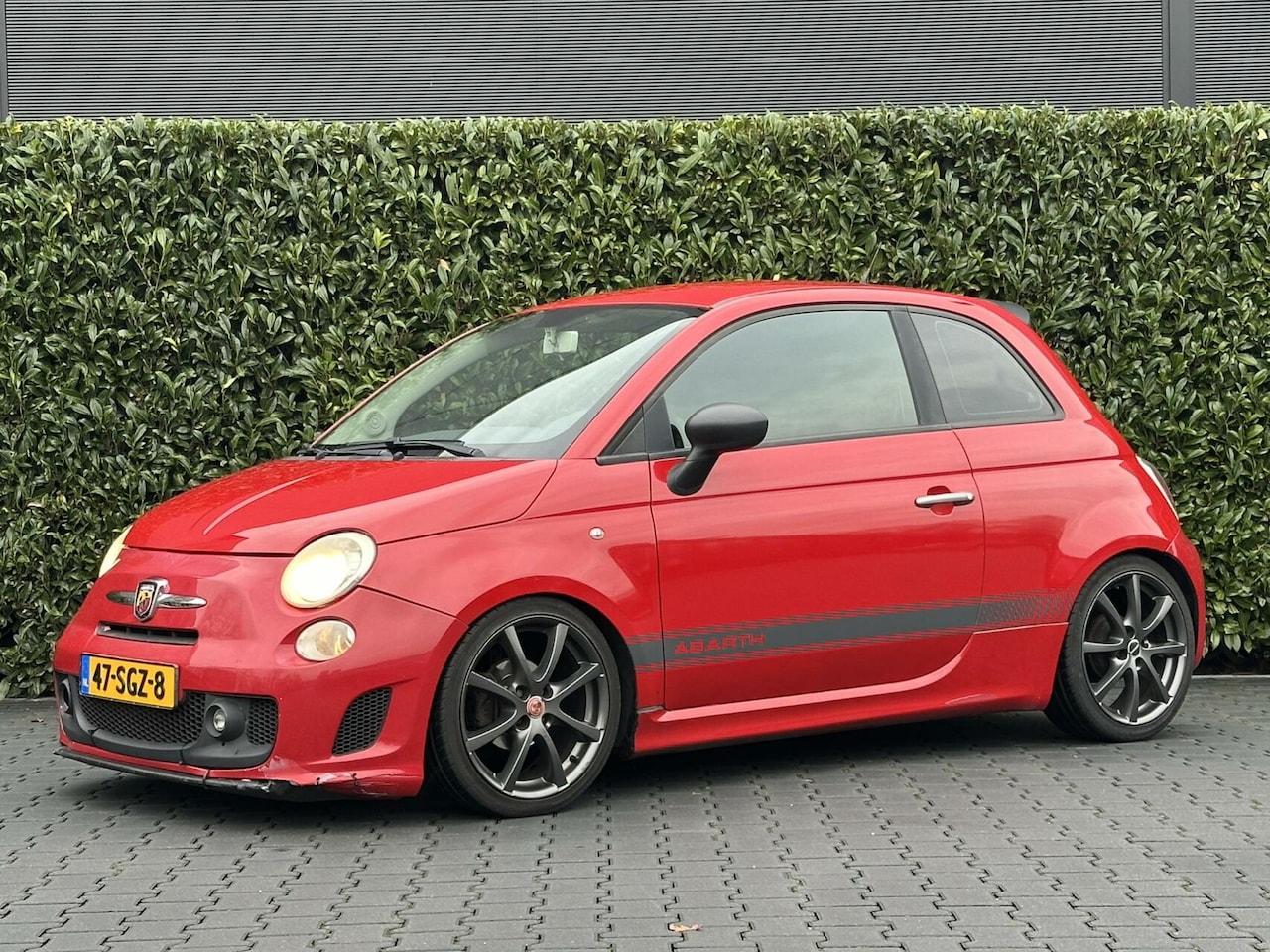 Fiat 500 - 1.2 Naked 1.2 NAKED, INRUILKOOPJE, ABARTH-PAKKET, LEDER, AIRCO, LICHTMETAAL 17" RIEM VERVANGEN - AutoWereld.nl