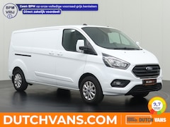 Ford Transit Custom - 2.0TDI 130PK Lang Limited | Airco | Cruise | Multimedia | 3-Persoons