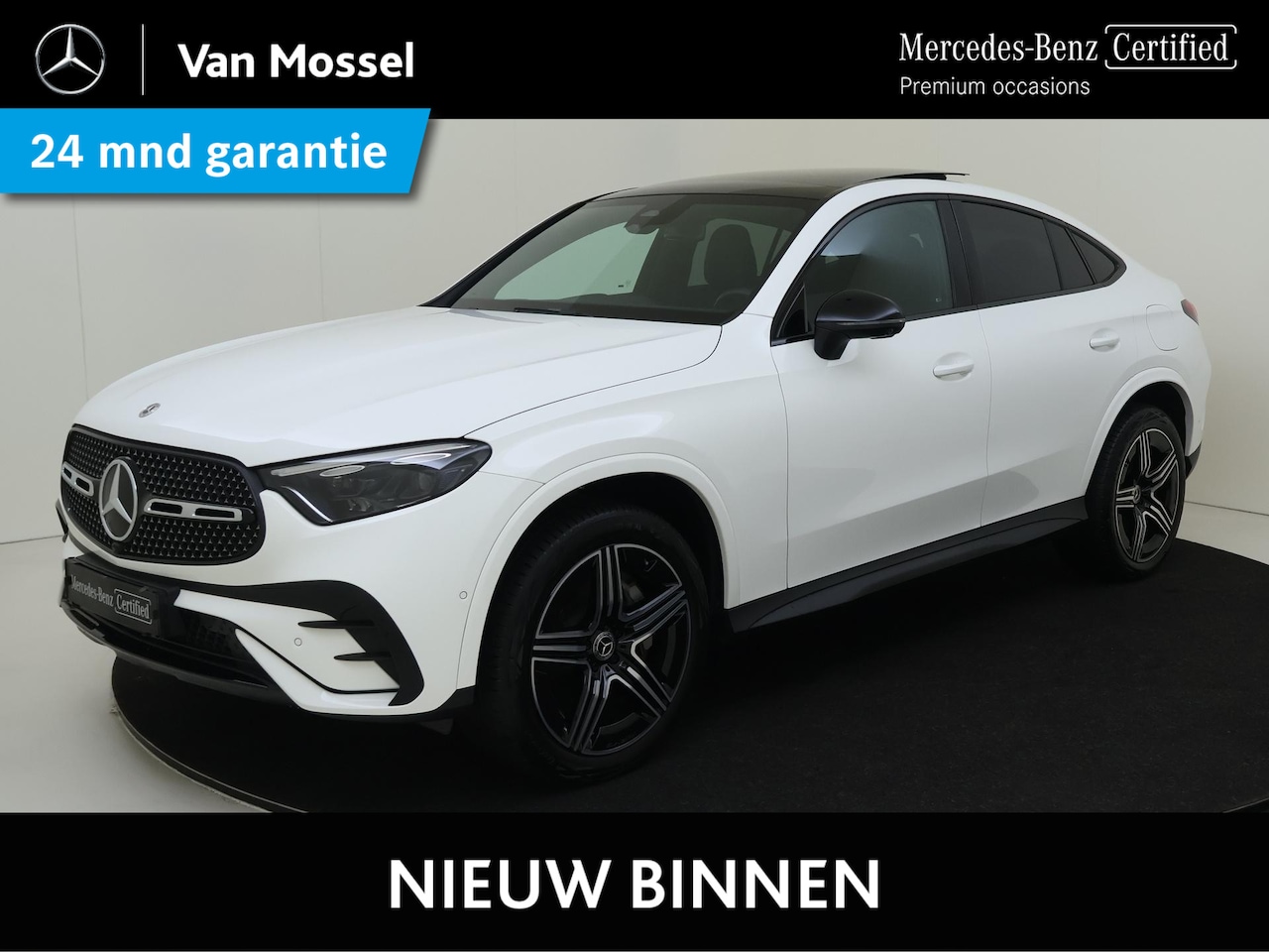 Mercedes-Benz GLC-klasse Coupé - 300e 4MATIC AMG Line / Panorama Dak / 360 Camera / Memory Seats / DISTRONIC / Nightpakket - AutoWereld.nl