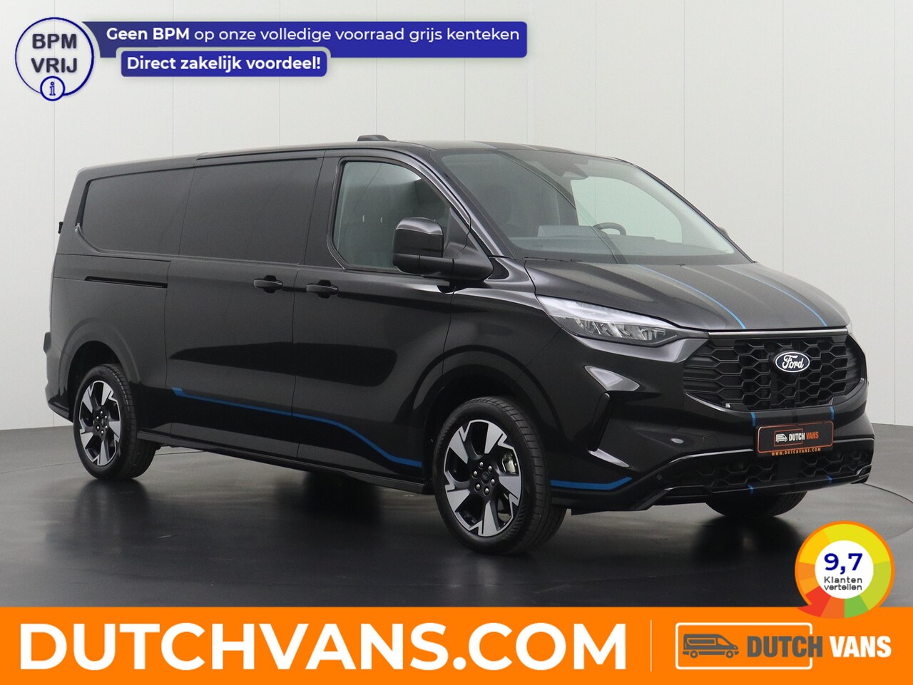 Ford Transit Custom - 2.0TDCI 170PK Lang Sport | Bomvol ! | 2xSchuifdeur | Laadruimte bekleed | BPM Vrij - AutoWereld.nl