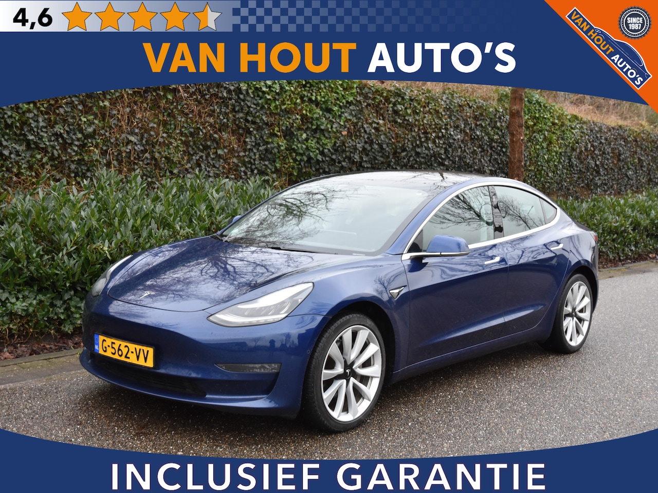 Tesla Model 3 - Long Range RWD Long Range AWD 75 kWh | TREKHAAK | SoH-CHECK | AUTO PILOT | 360 CAMERA - AutoWereld.nl