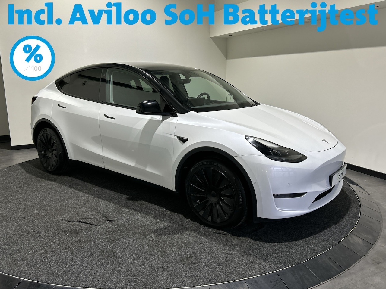 Tesla Model Y - Long Range AWD 75 kWh | Autopilot | Stoelverwarming achter | Panoramadak |  Soh (batterijt - AutoWereld.nl