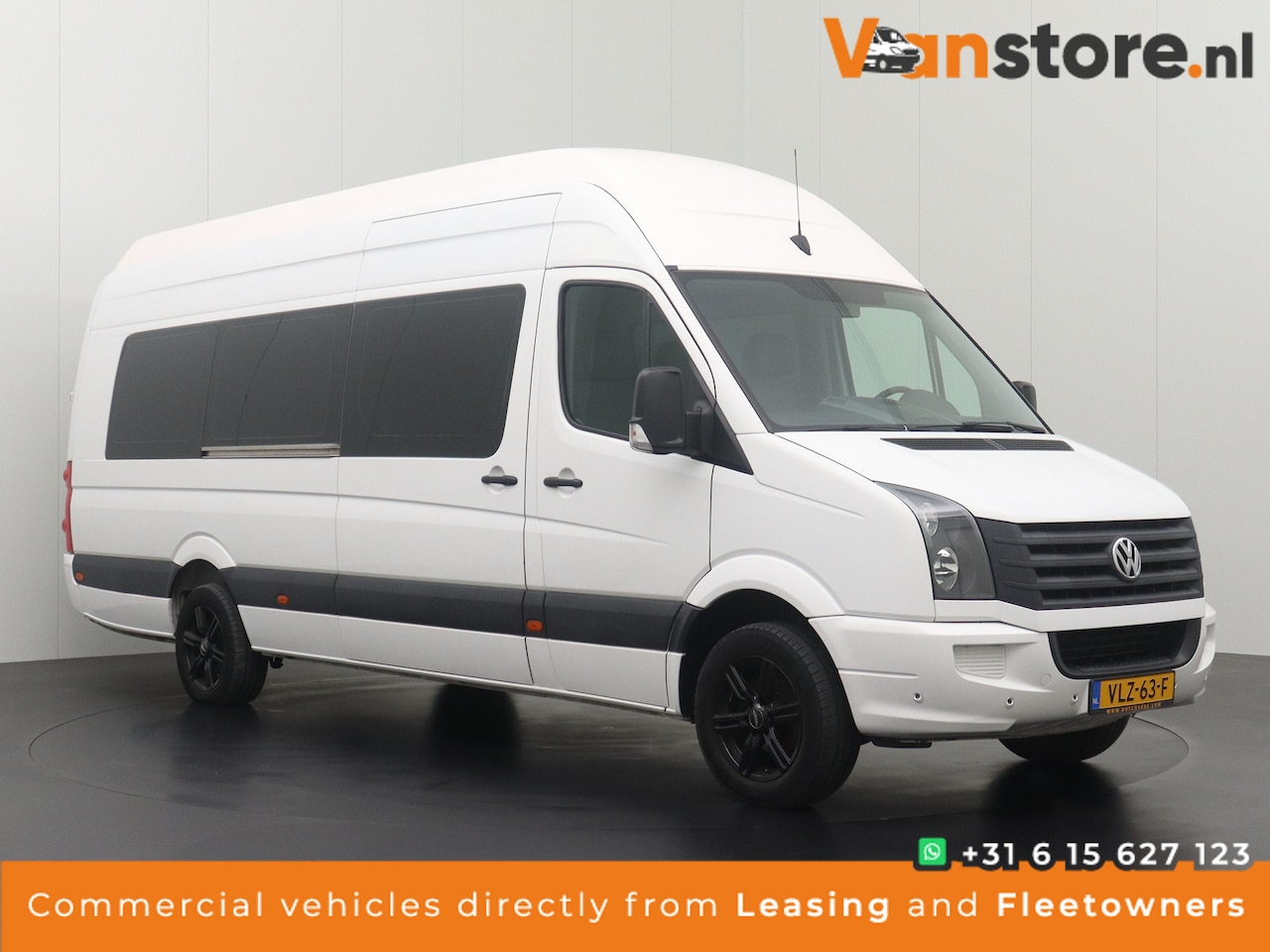 Volkswagen Crafter - 2.0TDI 163PK L4H3 BM | 2800Kg Trekhaak | Airco | 3-Persoons | Cruise - AutoWereld.nl