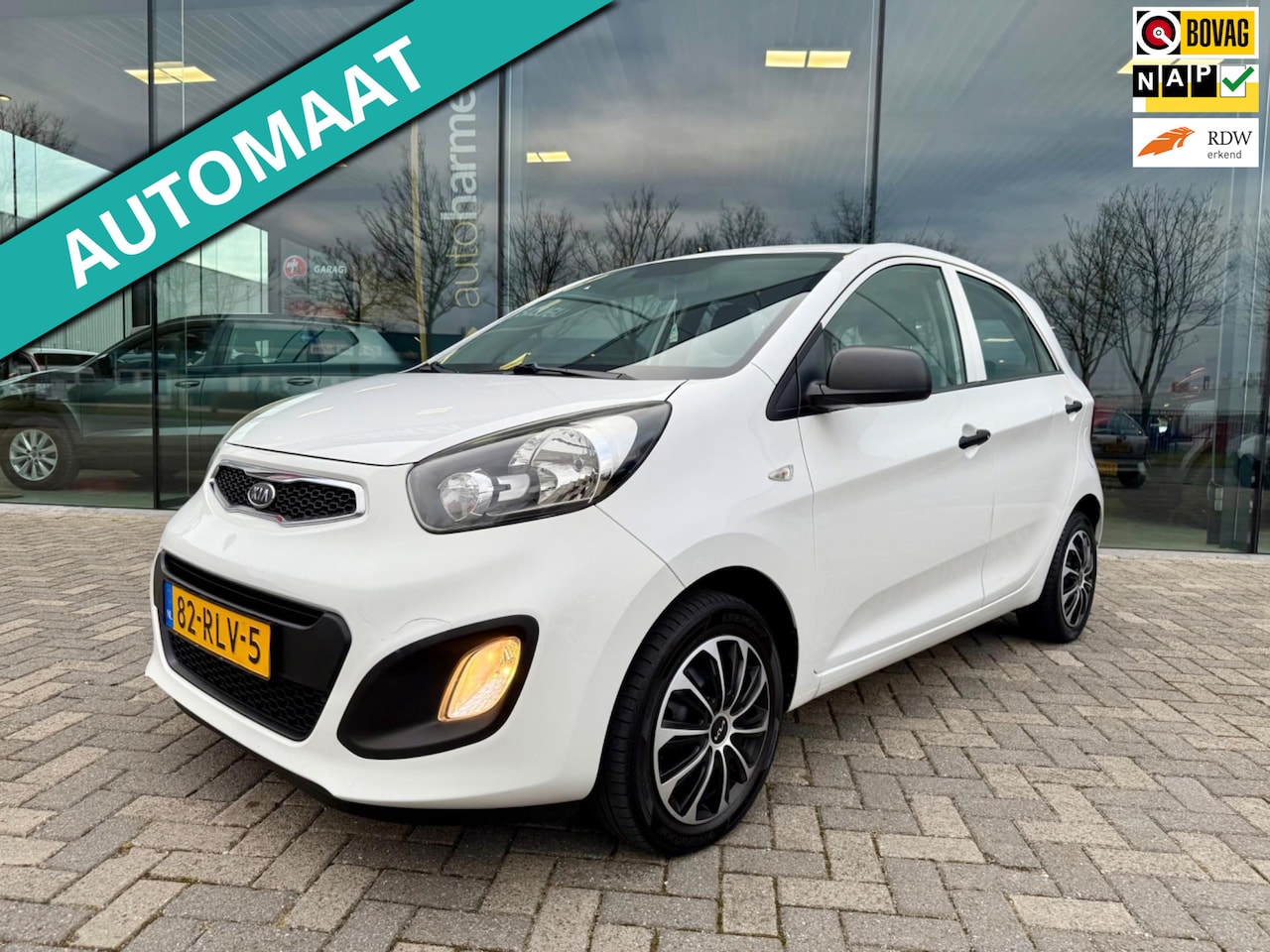 Kia Picanto - 1.2 CVVT automaat Comfort Pack 5-deurs, Airco, NAP - AutoWereld.nl