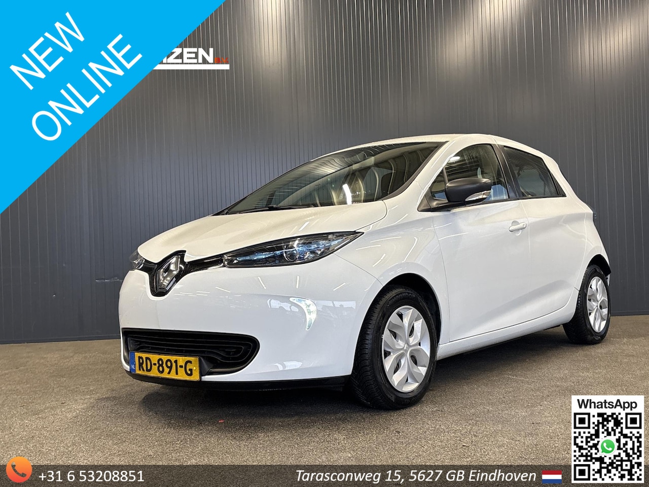 Renault Zoe - Q90 Life Quickcharge 41 kWh € 6.450,- NETTO! | 31.000 KM! | Navi | Climate | PDC | - AutoWereld.nl