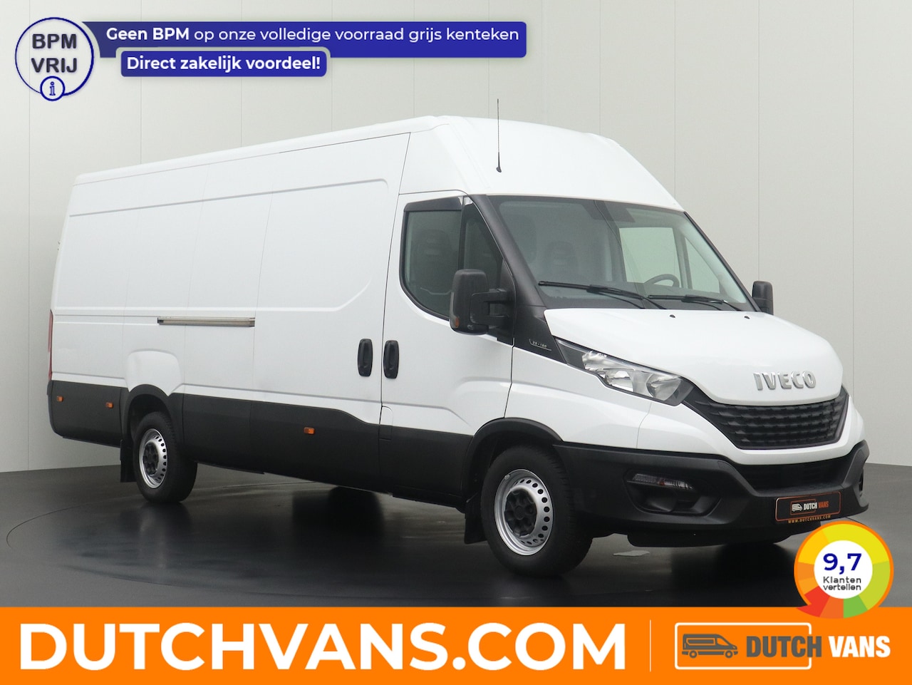 Iveco Daily - 35S160PK L3H2 Maxi | Airco | 3-Persoons | Betimmering - AutoWereld.nl