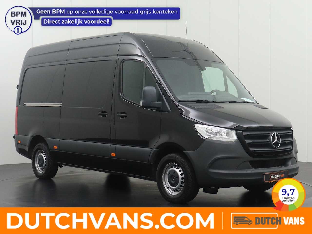 Mercedes-Benz Sprinter - 317CDI 9G-Tronic Automaat L2H2 | Mbux Touchscreen | Camera | Cruise | 3-Persoons | Betimme - AutoWereld.nl