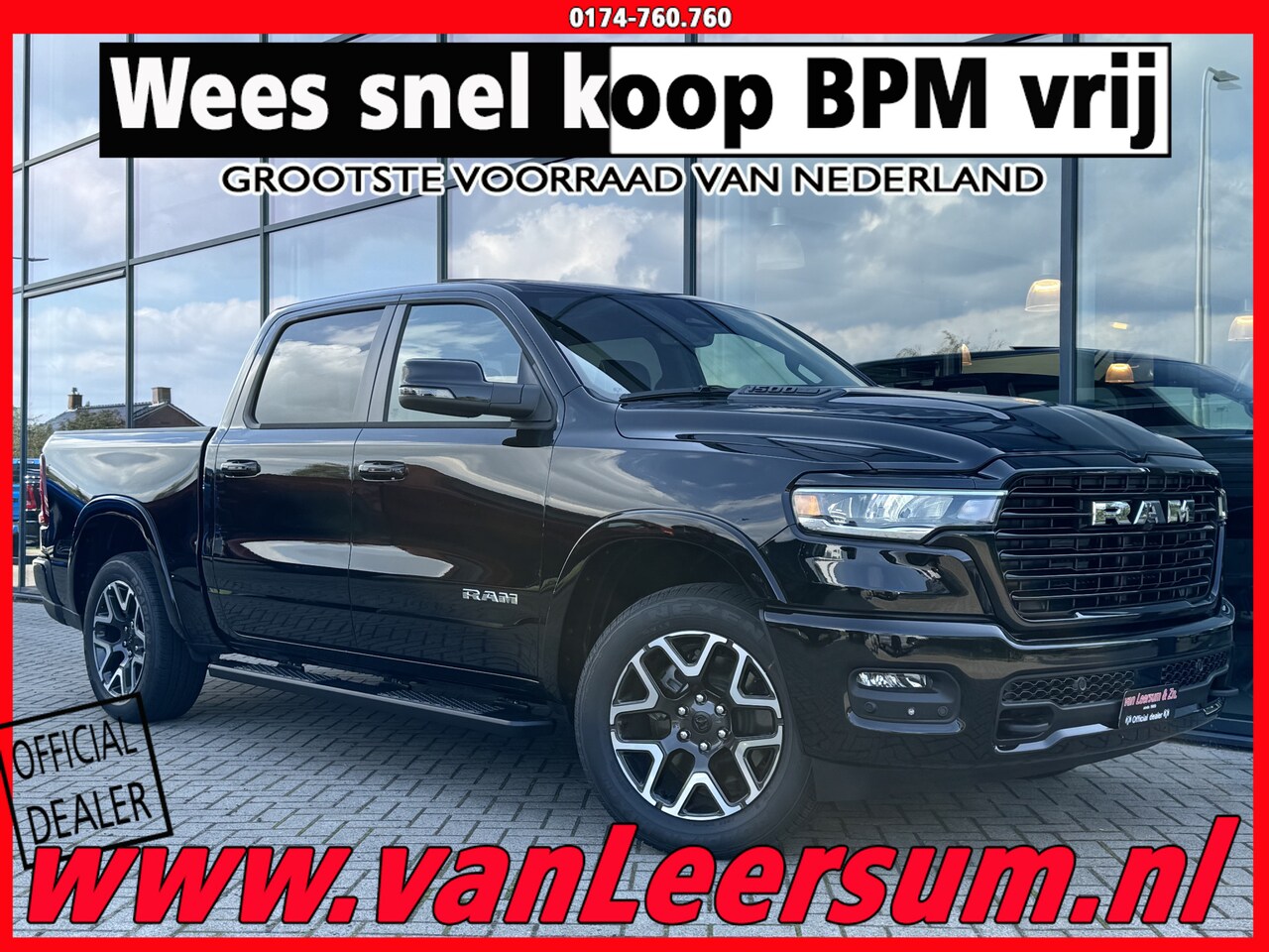 Dodge Ram 1500 - MY25 3.0 Hurricane Laramie Sport Pano | Alpine | Achteruitrijcamera - AutoWereld.nl