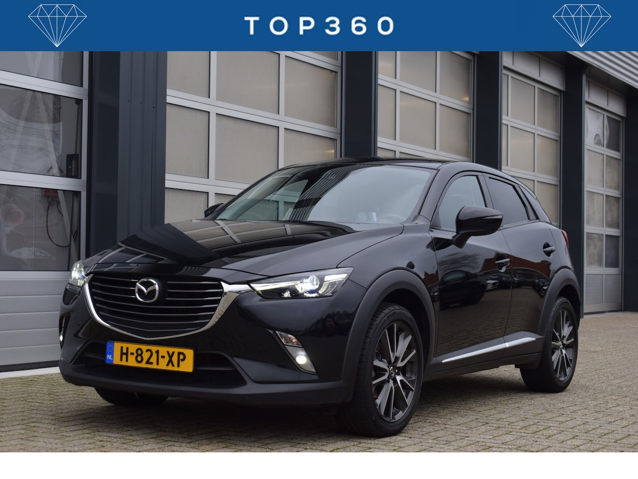 Mazda CX-3 - 2.0 SkyActiv-G 120 SkyLease GT-M Automaat | Leer | Camera | Head-up display - AutoWereld.nl