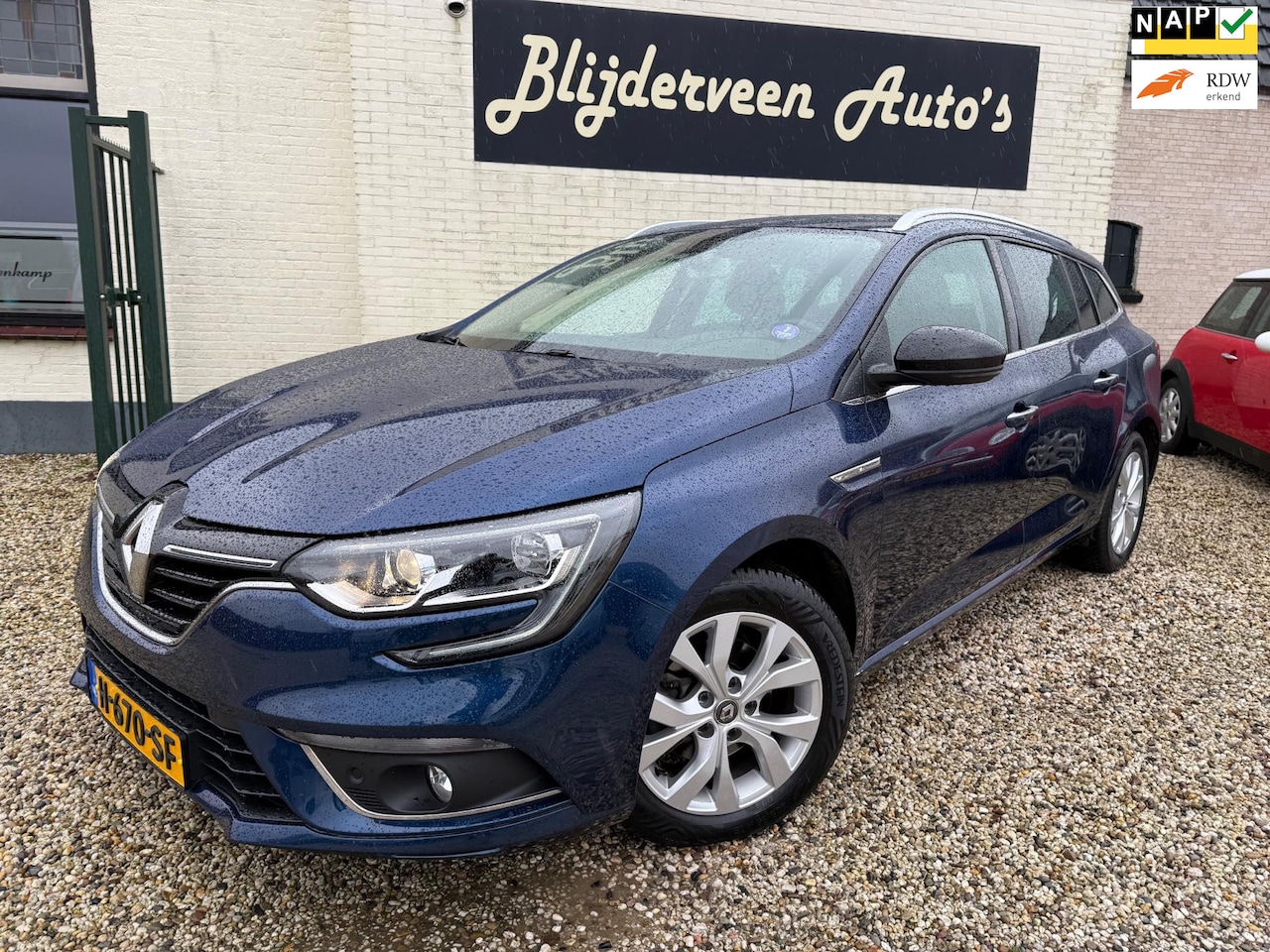 Renault Mégane Estate - 1.3 TCe Limited 140PK LED | Navi | PDC | Trekhaak | Org. NL - AutoWereld.nl