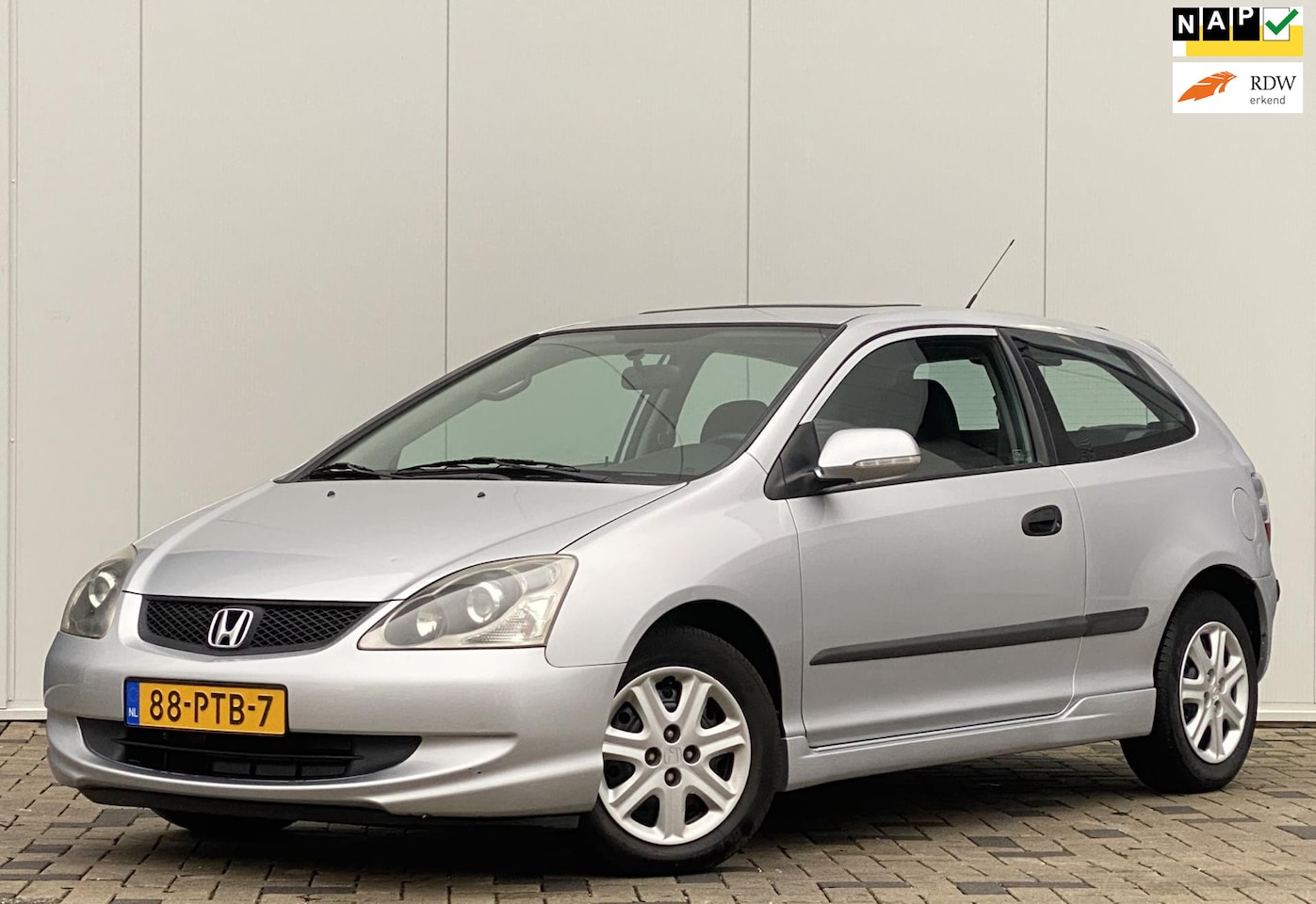 Honda Civic - 1.4i LS 3DEURS AUTOMAAT AIRCO IN TOP STAAT - AutoWereld.nl