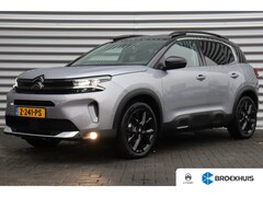 Citroën C5 Aircross - 1.2 HYBRID 136PK Ë-SERIES AUTOMAAT / NAVI / LEDER / CLIMA / LED / PDC / 19" LMV / ALCANTAR