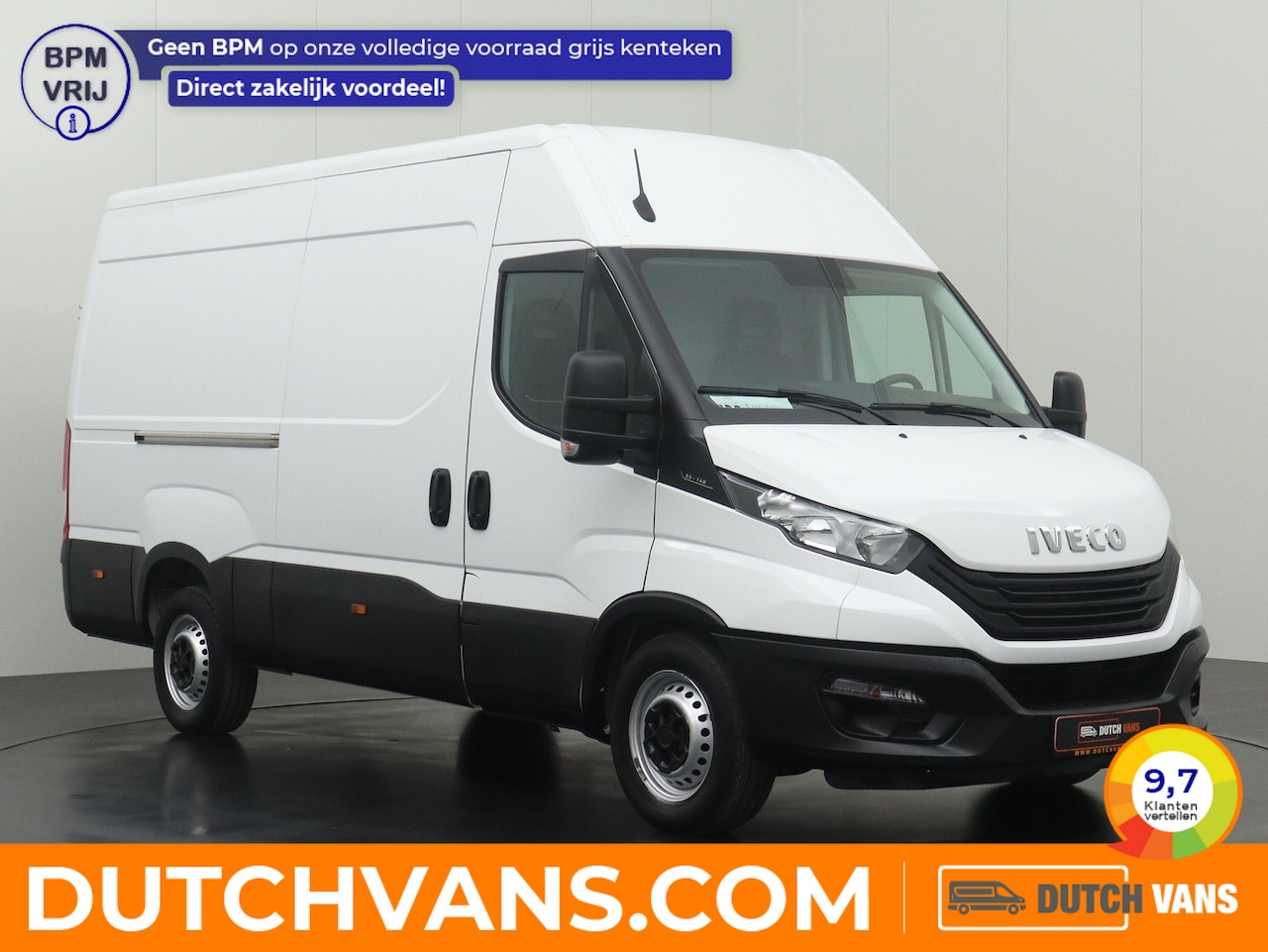 Iveco Daily - 35S14 L2H2 | Airco | Cruise | Betimmering | 3-Persoons - AutoWereld.nl