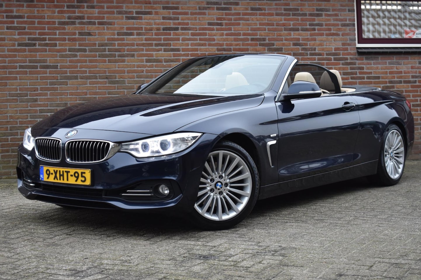 BMW 4-serie Cabrio - 428i High Executive '14 Xenon Leder Clima Navi Cruise Inruil mogelijk - AutoWereld.nl