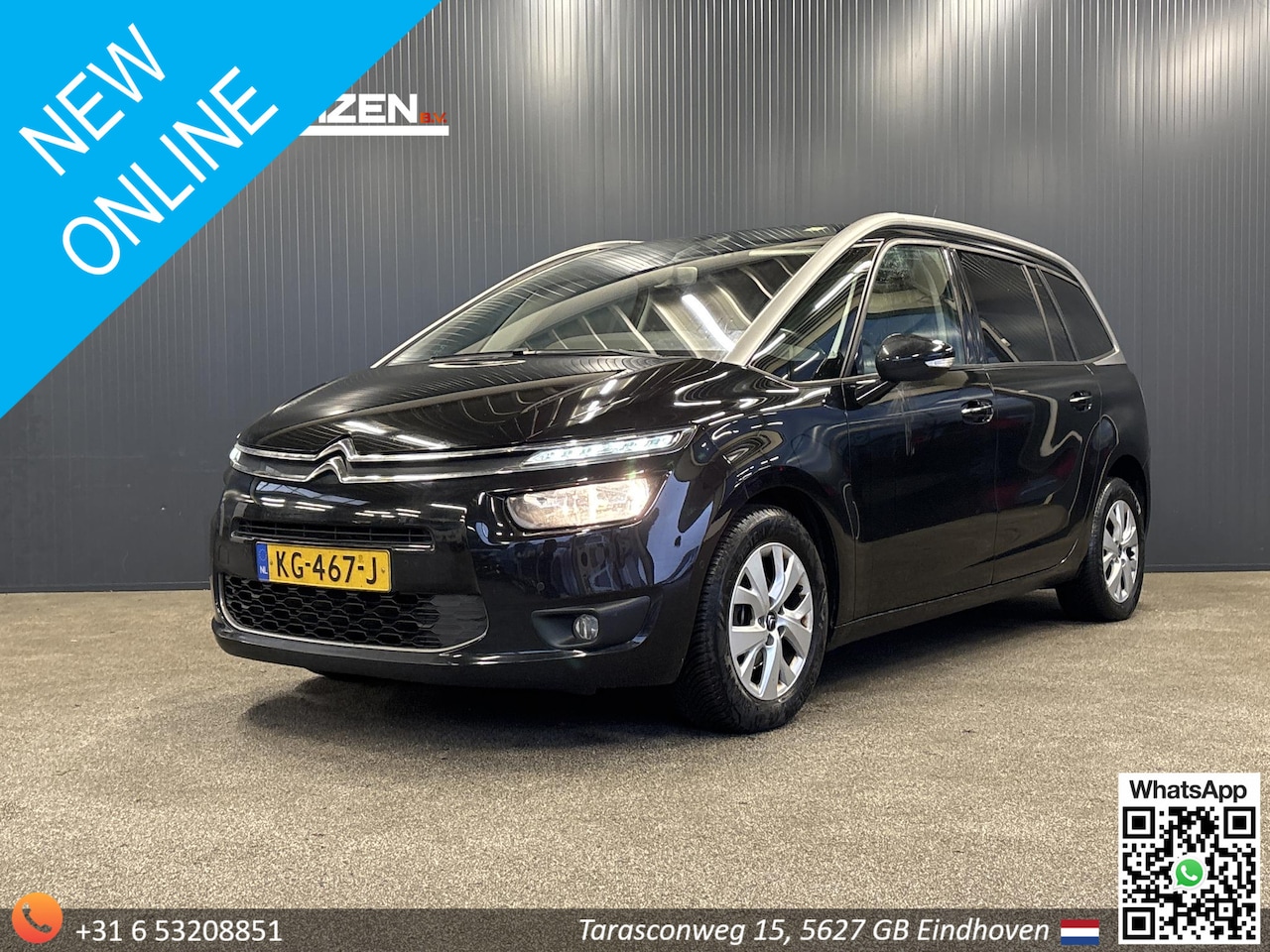 Citroën Grand C4 Picasso - 1.6 BlueHDi Business 98 gram | 7 Persoons | Cruise | Navi | Climate | Camera | Park Assist - AutoWereld.nl