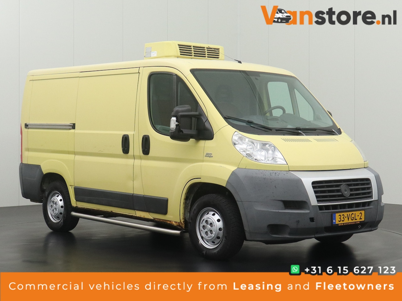 Fiat Ducato - 2.3 MultiJet 120PK L1H1 Koelwagen | Trekhaak | 3-Persoons - AutoWereld.nl