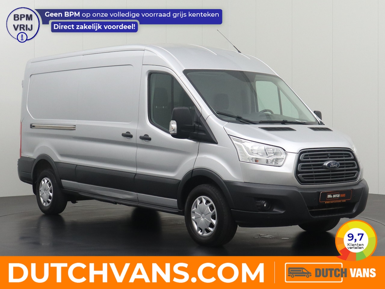 Ford Transit - 2.0TDCI 130PK L3H2 | Airco | Cruise | Betimmering - AutoWereld.nl