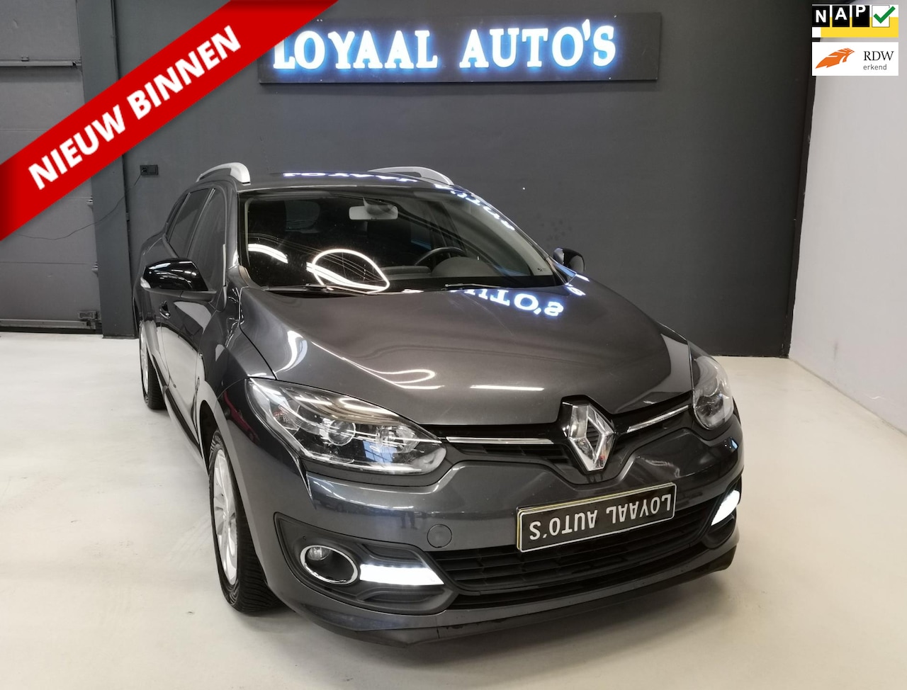 Renault Mégane Estate - 1.2 TCe Limited | NAVI | AIRCO | CRUISE | PDC | TREKAAK | NAP | APK. - AutoWereld.nl