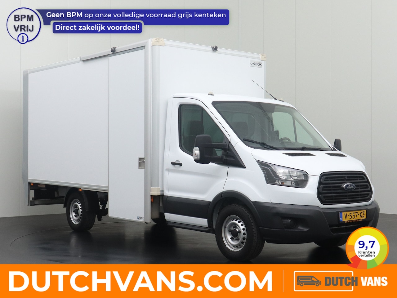 Ford Transit - 2.0TDCI 130PK Bakwagen+Laadklep | Airco | 360 graden camera systeem | 1000Kg Laadvermogen - AutoWereld.nl