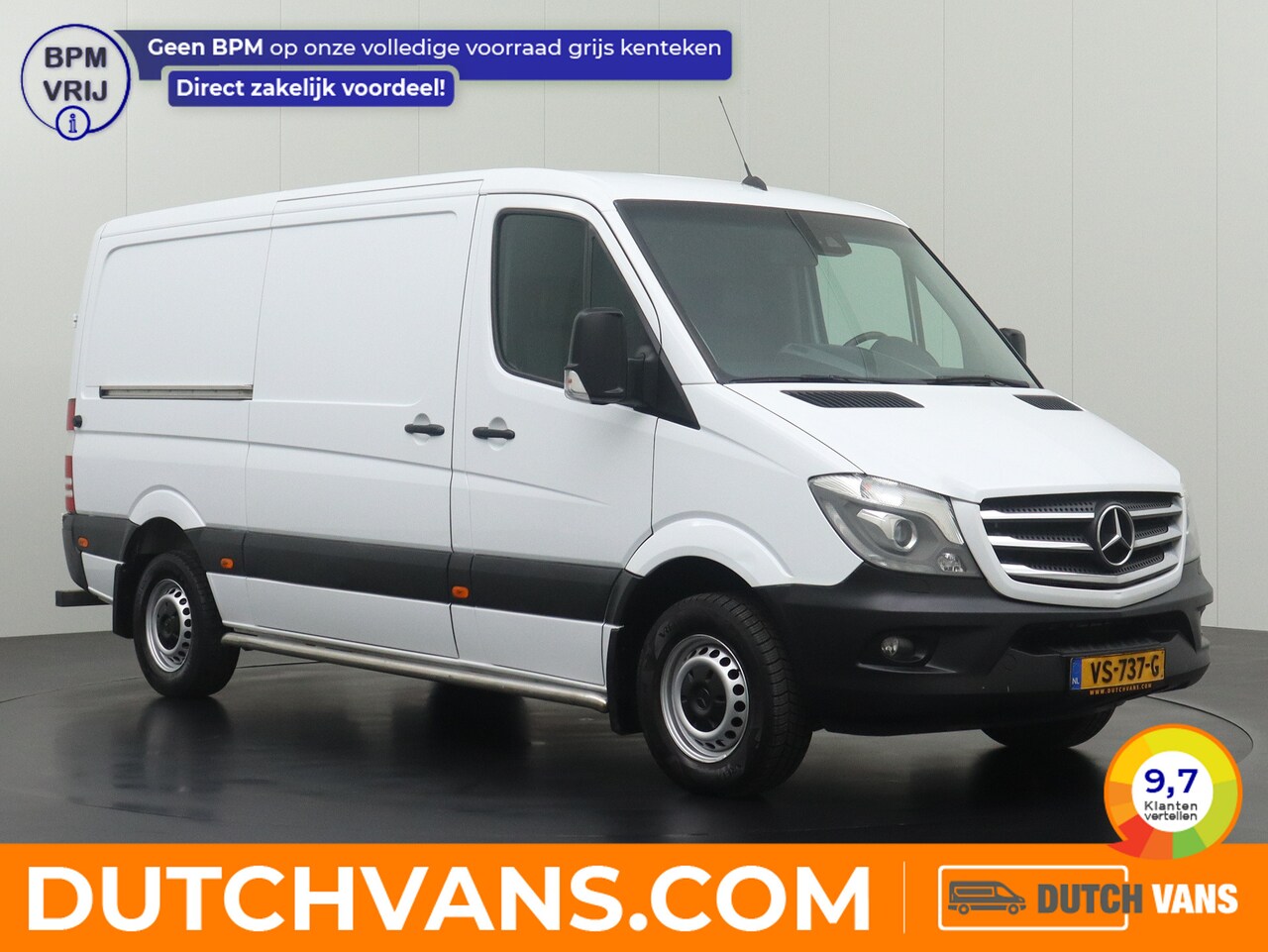 Mercedes-Benz Sprinter - 319CDI BlueTEC 3.0V6 Automaat L2H1 | Euro 6 | Led - AutoWereld.nl