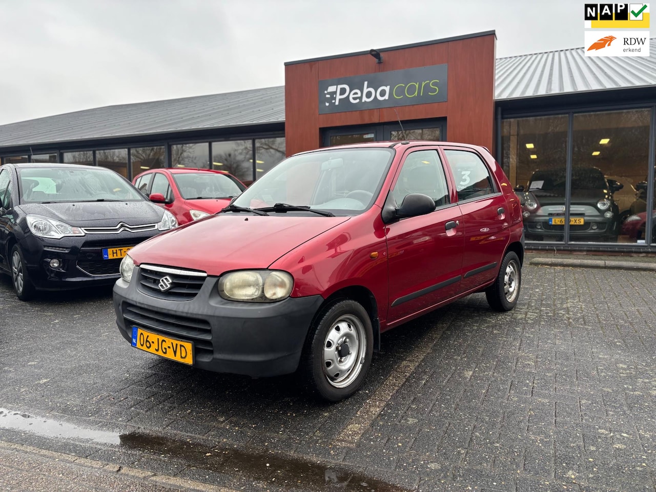 Suzuki Alto - 1.1 GLS ? SPRING SOMS UIT ZIJN 3 EN UIT ZIJN 5 - AutoWereld.nl