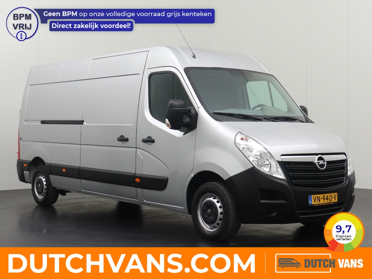 Opel Movano - 2.3CDTI L3H2 | 2 x Schuifdeur | Airco | Cruise | 3-Persoons | Betimmering - AutoWereld.nl