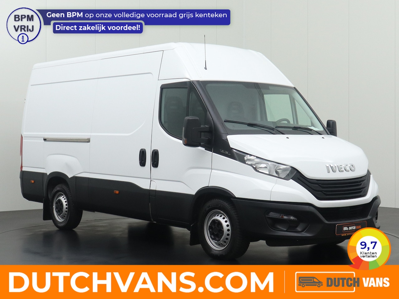 Iveco Daily - 35S16 160PK L2H2 | 3500 Trekgewicht | Airco | 3-Persoons - AutoWereld.nl