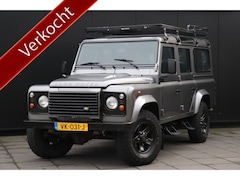 Land Rover Defender 110 - 2.4 TD SW MARGE | GRIJS KENTEKEN | TREKHAAK | ELEK. RAMEN |