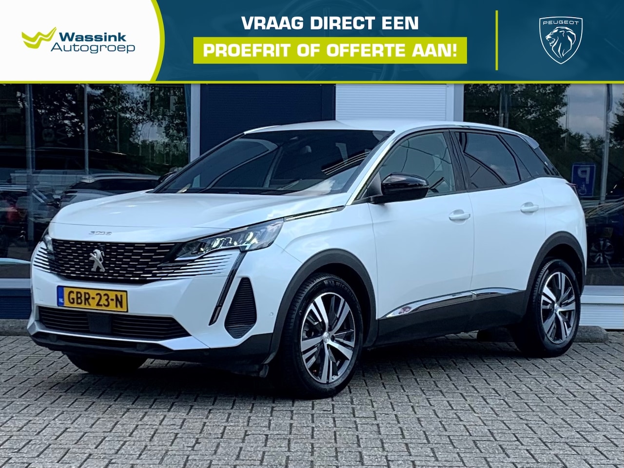 Peugeot 3008 - 1.2 PureTech 130pk EAT8 Allure | Navigatie | Climate control | Adaptieve Cruisecontrol | P - AutoWereld.nl