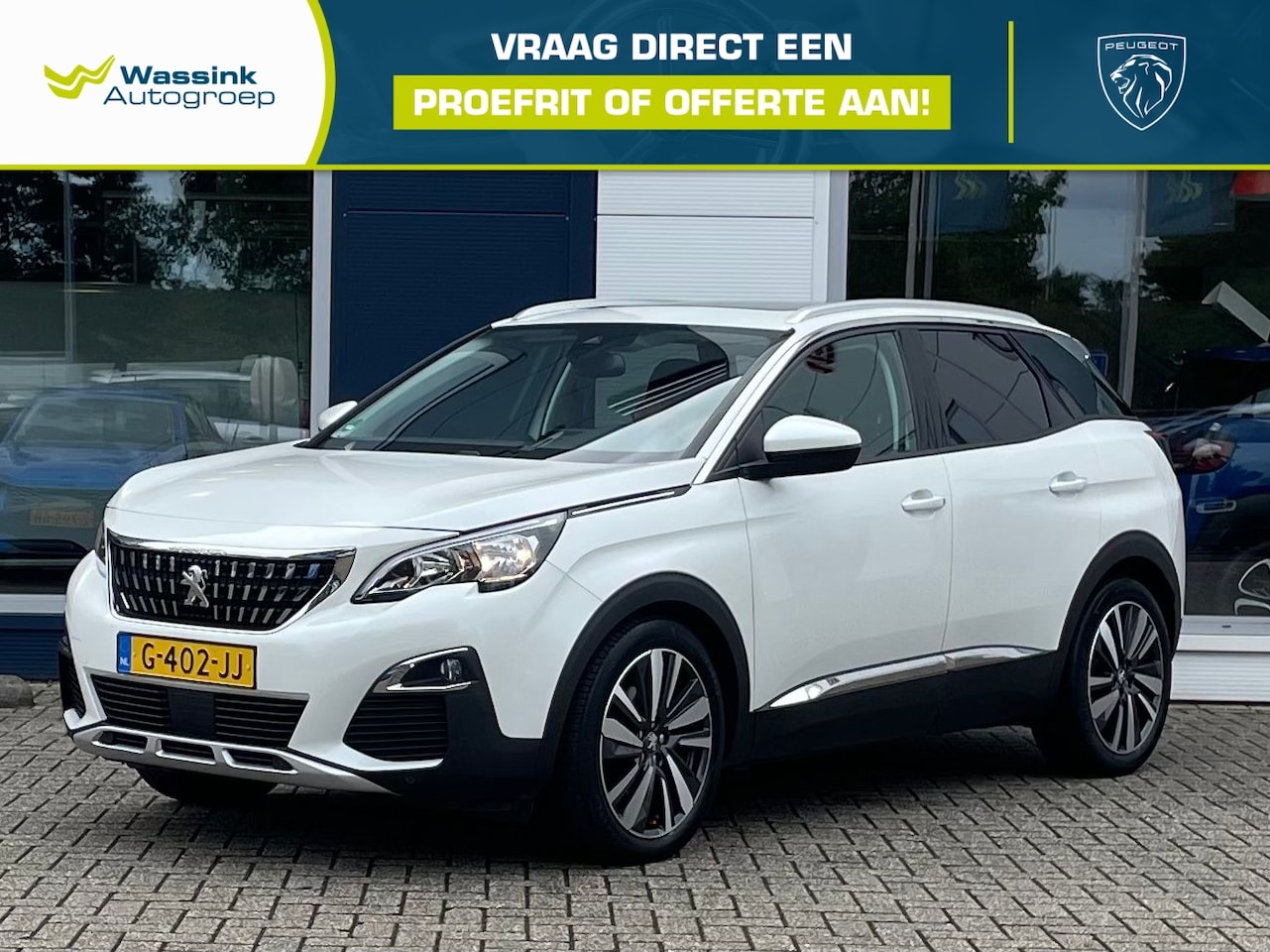 Peugeot 3008 - 1.2 PureTech 130pk Automaat! | Navigatie | Climate control | Panoramisch dak | Cruise cont - AutoWereld.nl