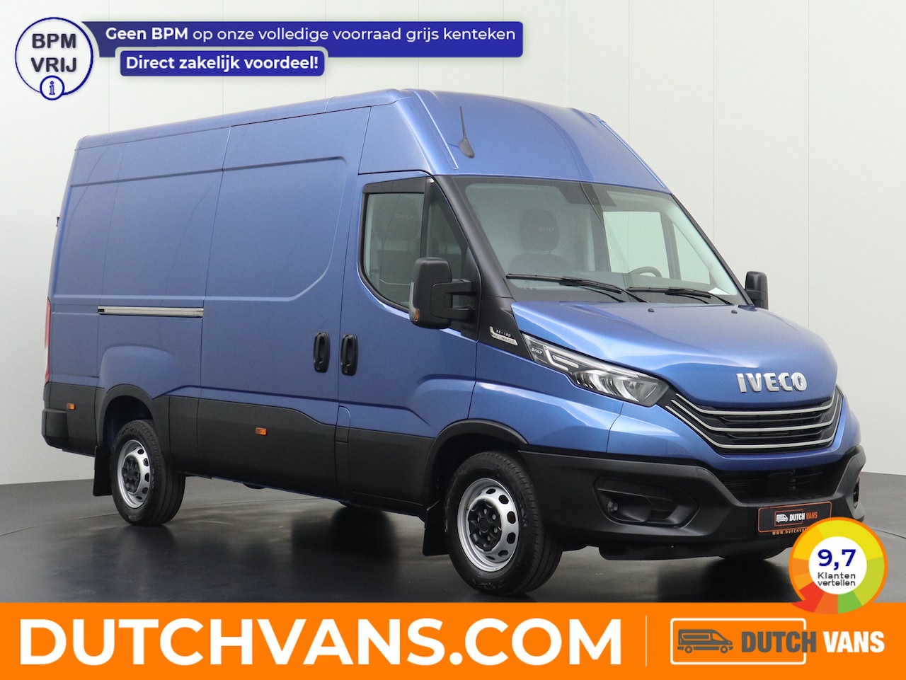 Iveco Daily - 35-180PK Hi matic Automaat L2H2 | | Navigatie | Camera | Cruise | Led | 3500Kg Trekhaak | - AutoWereld.nl