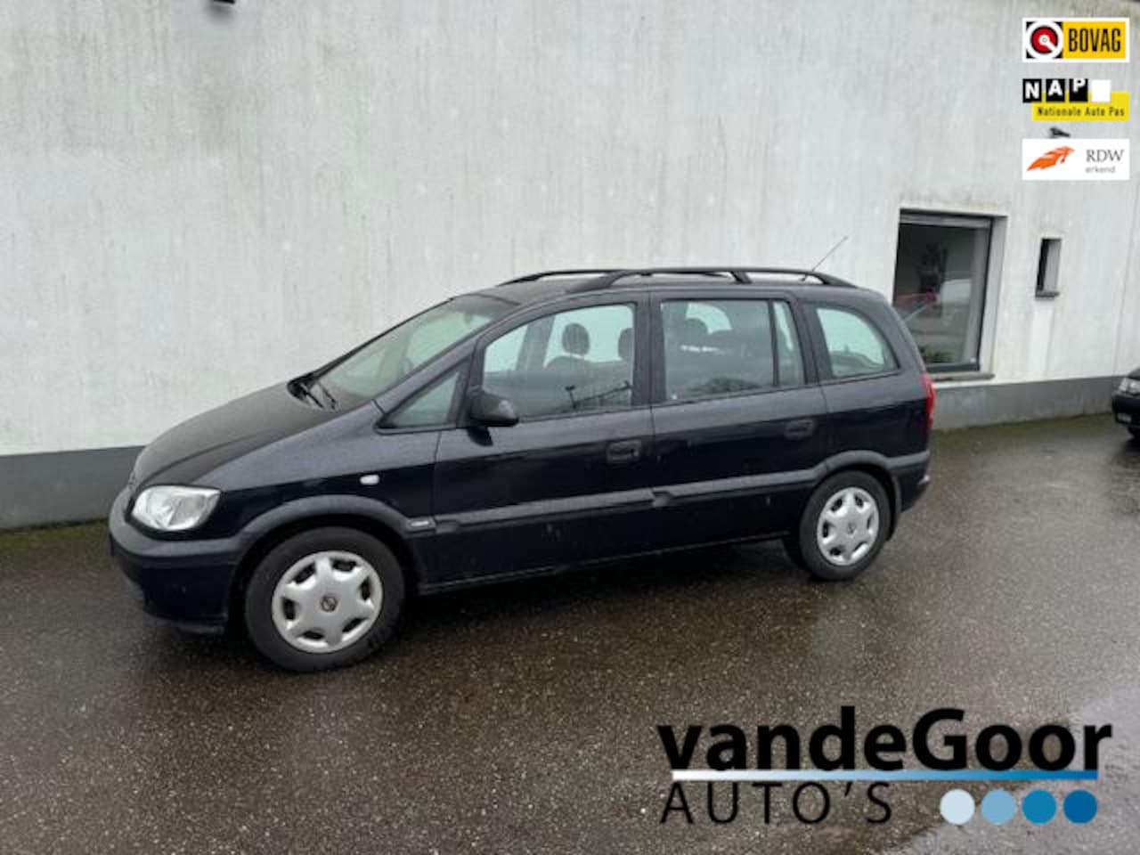 Opel Zafira - 1.6-16V Comfort 1.6-16V Comfort, '00, 184000 km, 1e eigenaar, 7-persoons ! - AutoWereld.nl