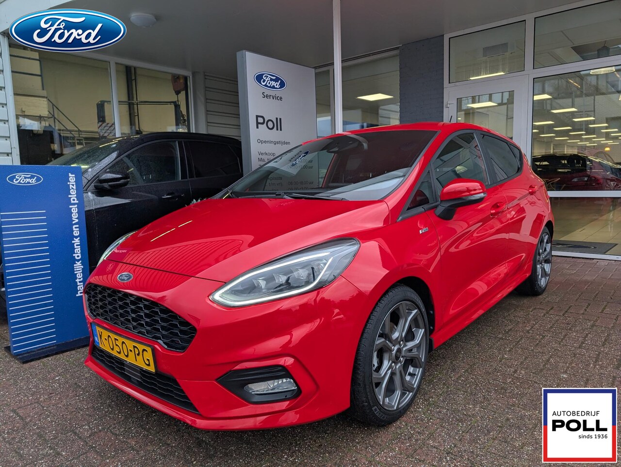 Ford Fiesta - 1.0 EcoBoost ST-Line Full LED Climat Cruise control ST Dakspoiler Privacy Glass Dealeronde - AutoWereld.nl